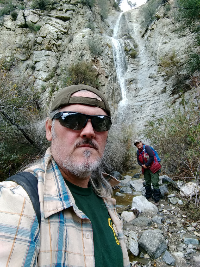 Waterfall on Colby Canyon Trail.