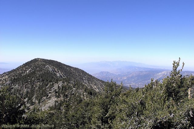 San Bernardino Peak to the...