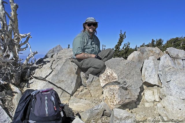 Me on the summit of San Be...